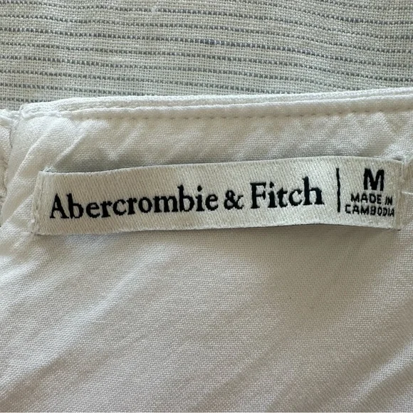 Abercrombie & Fitch white linen dress - Picture 3 of 3